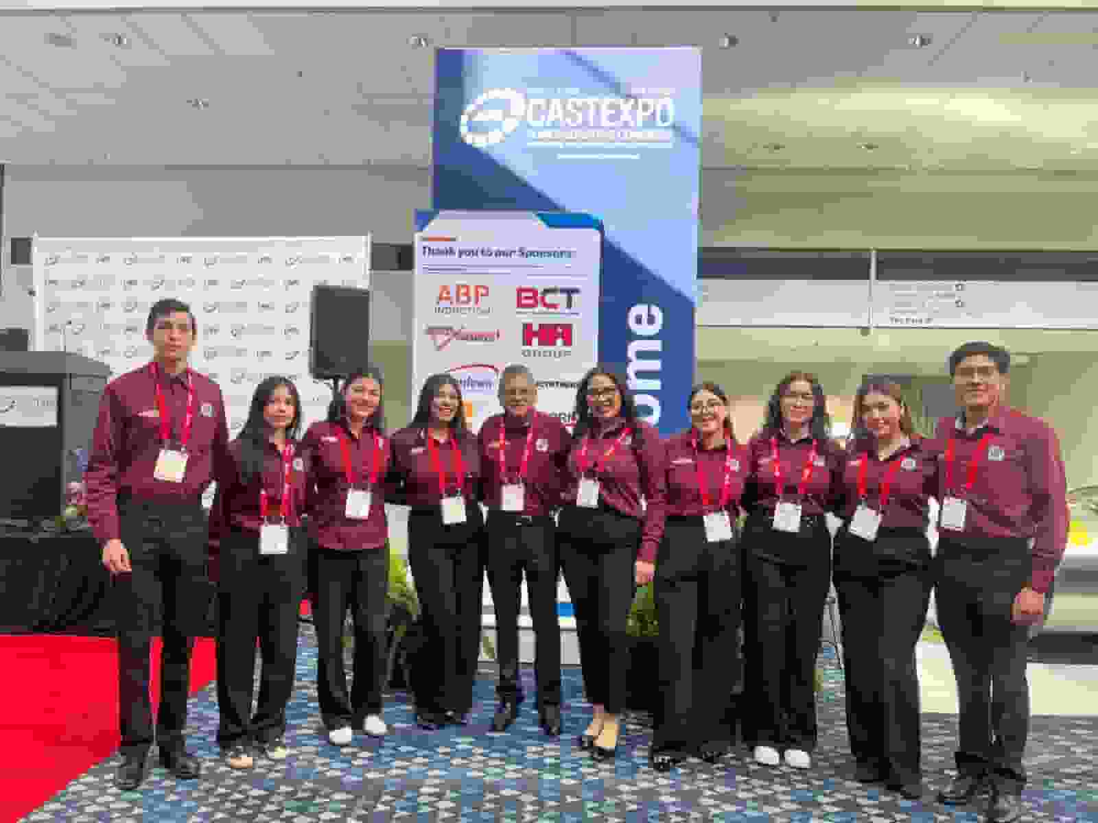 Imagen de PARTICIPAN ALUMNAS Y ALUMNOS DEL TECNM-SALTILLO EN CONGRESO METALCASTING DE ATLANTA GEORGIA EN ESTADOS UNIDOS